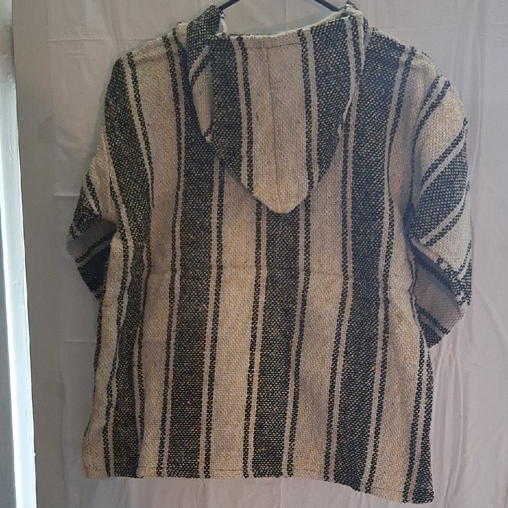 Cozy Striped Unisex Hoodie - Picture 4 of 4